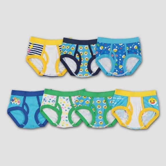 Nickelodeon Accessories Nwt Toddler Boys Baby Shark Underwear